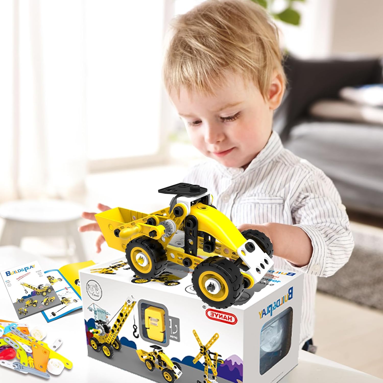 Excavator Construction STEM Kit