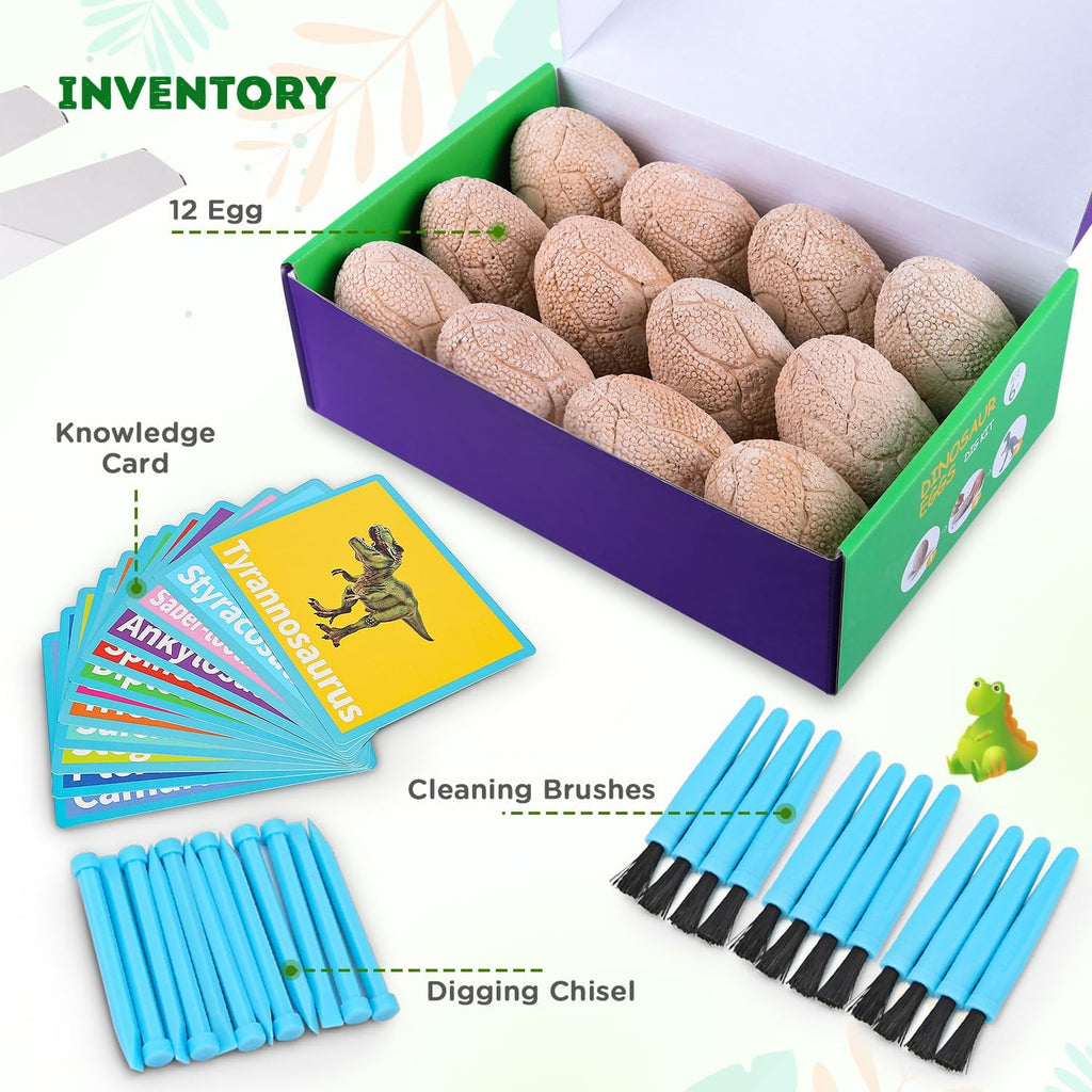 Dig Up Dinosaur Fossil Eggs