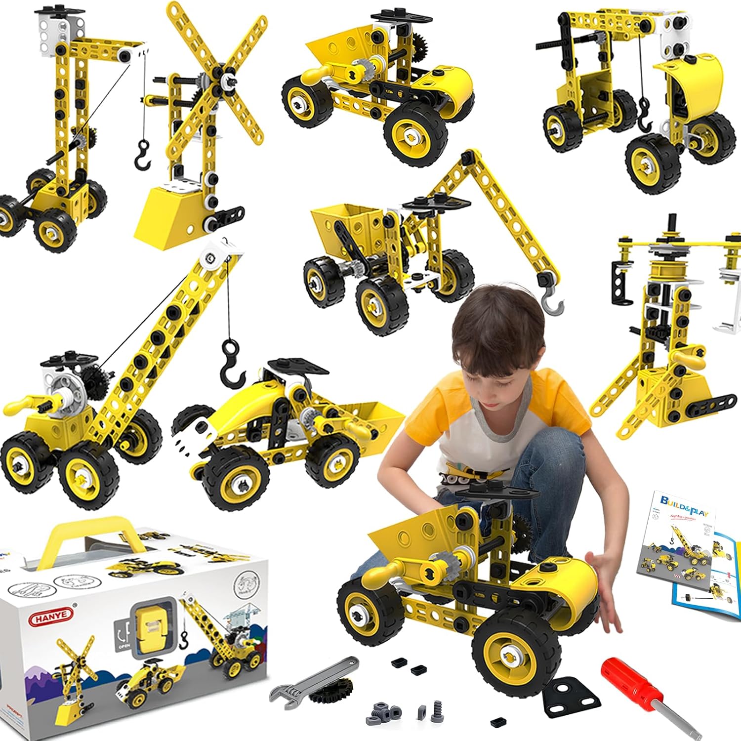 Excavator Construction STEM Kit